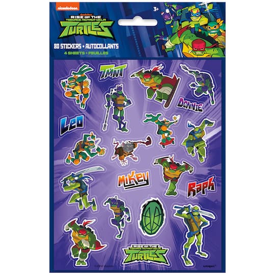 Teenage Mutant Ninja Turtles Stickers 4x6'' 10x15cm 